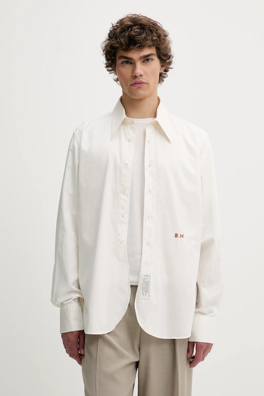 Хлопковая рубашка Bluemarble, бежевый
Хлопковая рубашка Bluemarble, бежевый