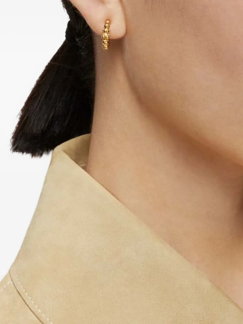 Серьги-кольца из блестящего бисера TOUS, золотой
Серьги-кольца из блестящего бисера TOUS, золотой