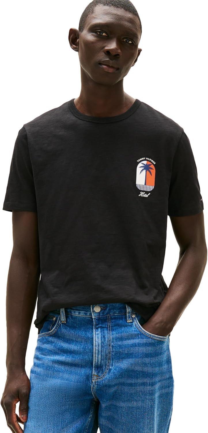 Мужские хлопковые футболки Tommy Hilfiger с коротким рукавом и летним логотипом, Black, Черный, Мужские хлопковые футболки Tommy Hilfiger с коротким рукавом и летним логотипом, Black
Мужские хлопковые футболки Tommy Hilfiger с коротким рукавом и летним логотипом, Black, Черный, Мужские хлопковые футболки Tommy Hilfiger с коротким рукавом и летним логотипом, Black