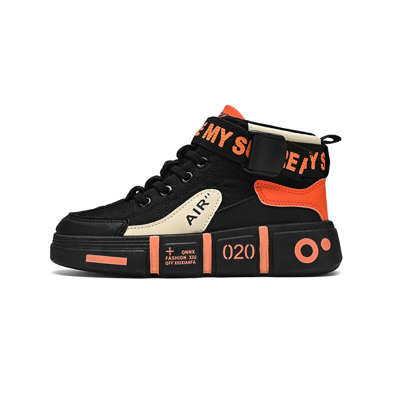 Высокие детские кроссовки для скейтбординга для подростков YUZHAOLIN, черный/оранжевый
Высокие детские кроссовки для скейтбординга для подростков YUZHAOLIN, черный/оранжевый