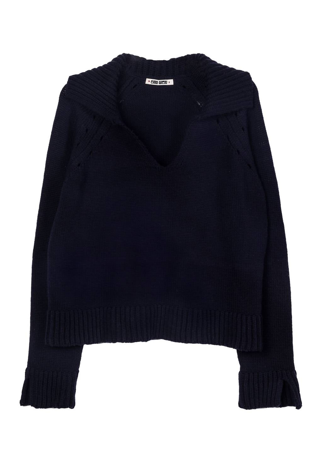 Белинья Свитер в черном цвете CIAO LUCIA
Белинья Свитер в черном цвете CIAO LUCIA