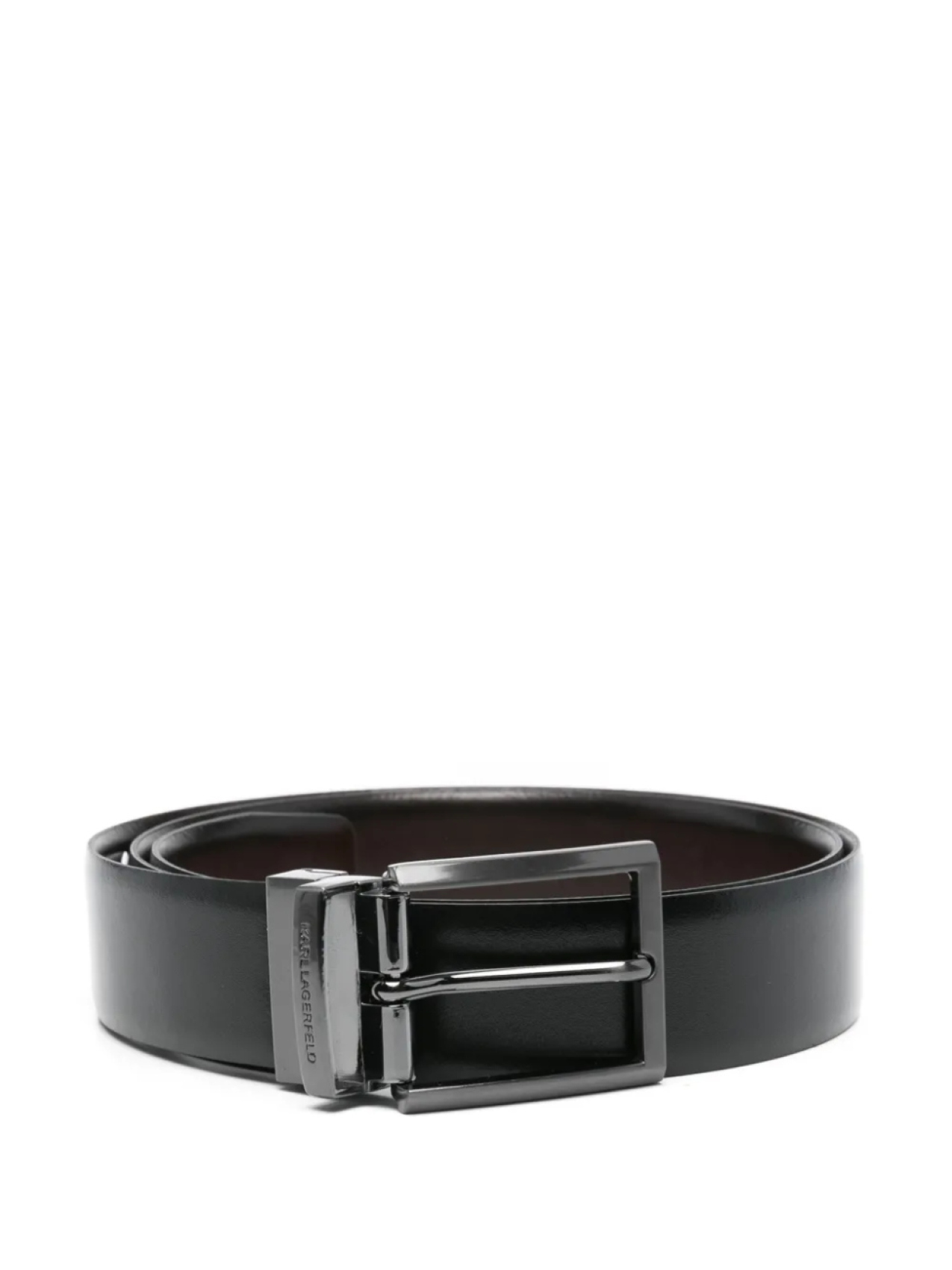 Кожаный ремень Карла Лагерфельда Karl Lagerfeld, черный
Кожаный ремень Карла Лагерфельда Karl Lagerfeld, черный