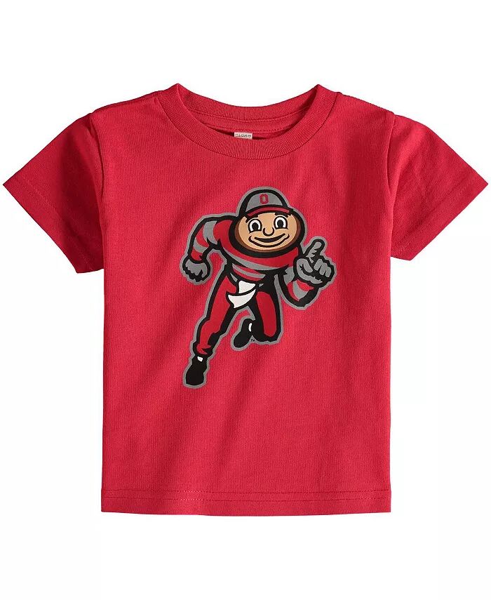 Футболка с большим логотипом Ohio State Buckeyes для мальчиков и девочек Scarlet Two Feet Ahead
Футболка с большим логотипом Ohio State Buckeyes для мальчиков и девочек Scarlet Two Feet Ahead