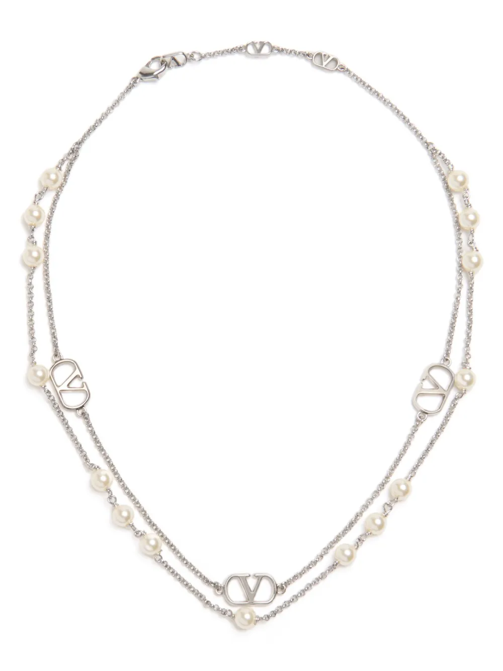 Колье с логотипом VLogo Signature VALENTINO GARAVANI, серебяный
Колье с логотипом VLogo Signature VALENTINO GARAVANI, серебяный