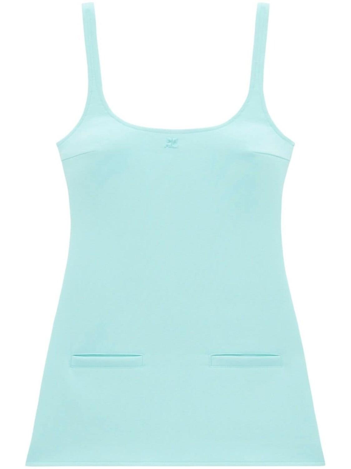 Courrèges юбка мини с карманами, синий
Courrèges юбка мини с карманами, синий