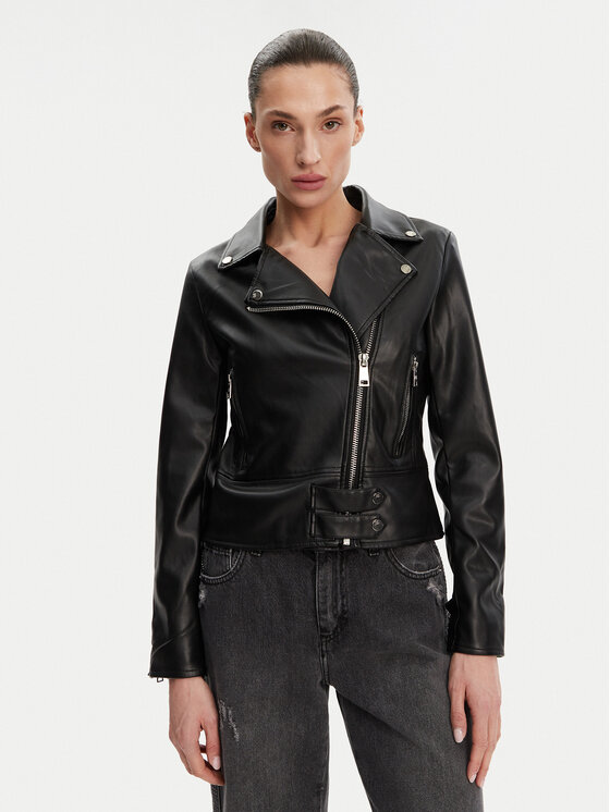 Куртка из искусственной кожи прямого кроя CFC0119619003 Rinascimento, черный
Куртка из искусственной кожи прямого кроя CFC0119619003 Rinascimento, черный