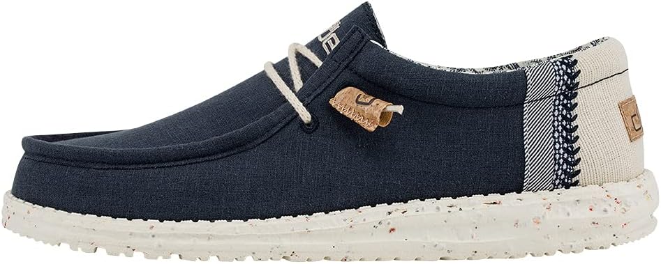 Мужские лоферы HEYDUDE Wally из льна, темно-синий
Мужские лоферы HEYDUDE Wally из льна, темно-синий