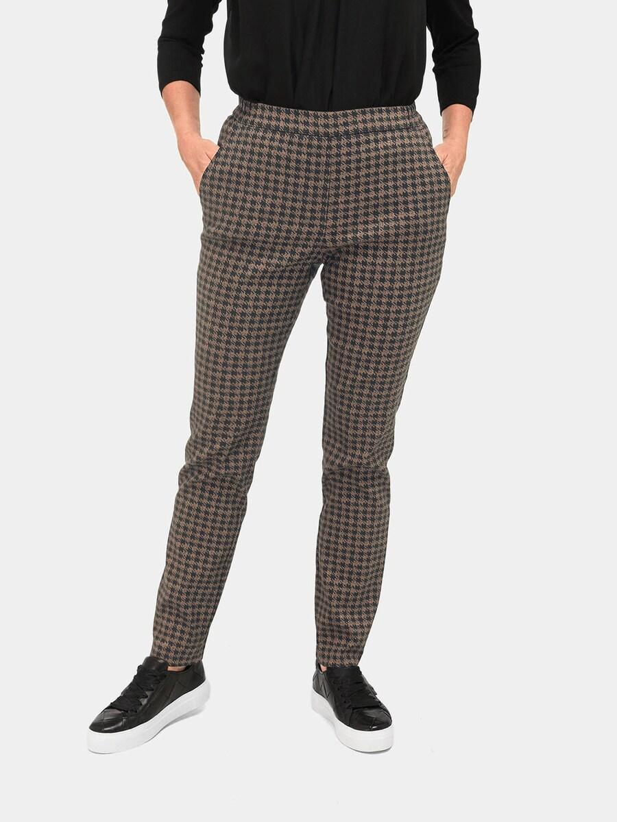 Узкие брюки Goldner, Beige/Brown
Узкие брюки Goldner, Beige/Brown