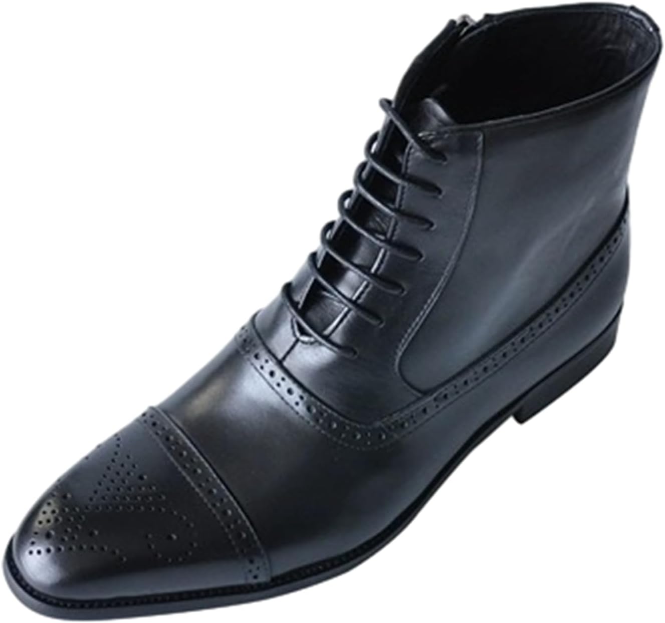 Мужские мотоциклетные ботинки повседневные легкие с заостренным носком, удобные ботинки чукка на щиколотку, шнуровка, боковая молния, классические туфли Generic, черный
Мужские мотоциклетные ботинки повседневные легкие с заостренным носком, удобные ботинки чукка на щиколотку, шнуровка, боковая молния, классические туфли Generic, черный