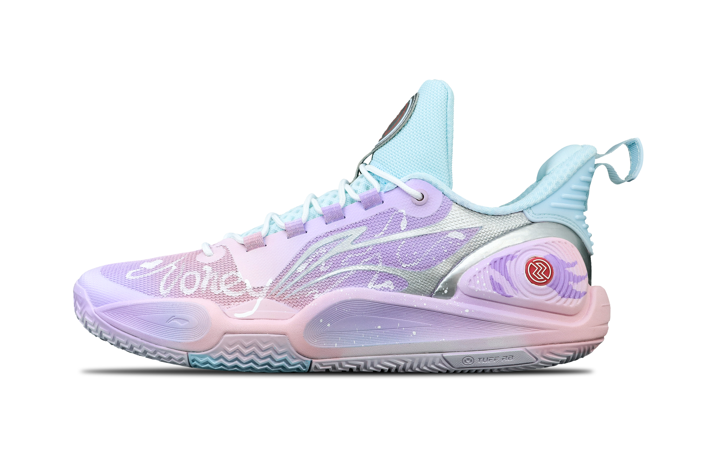 LINING Баскетбольные кроссовки Speed 9 с противоскользящим и износостойким покрытием, низкие, мужские, розовые/синие
LINING Баскетбольные кроссовки Speed 9 с противоскользящим и износостойким покрытием, низкие, мужские, розовые/синие