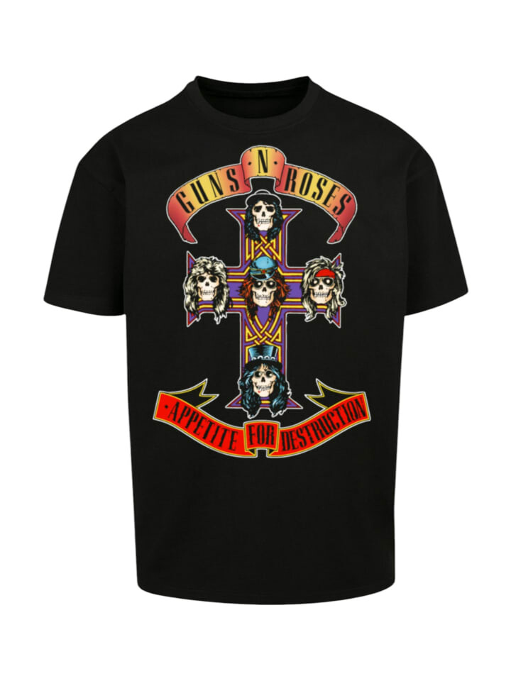 Футболка F4NT4STIC Oversize T-Shirt Guns 'n' Roses Appetite For Destruction, черный
Футболка F4NT4STIC Oversize T-Shirt Guns 'n' Roses Appetite For Destruction, черный