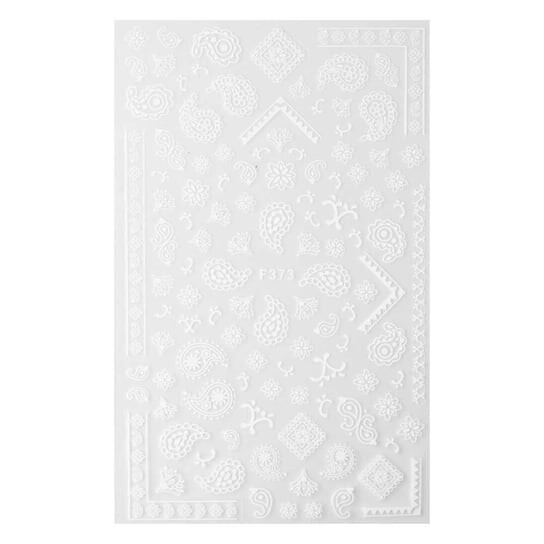 Тонкие самоклеящиеся наклейки для ногтей — F373 Белый, Molly Lac
Тонкие самоклеящиеся наклейки для ногтей — F373 Белый, Molly Lac