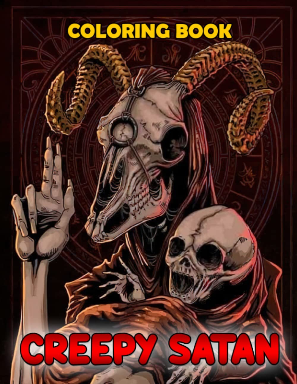 Creepy Satan Coloring Book: Creepy Coloring Pages With Horror Character Illustrations For All Ages To Relax And Relieve Stress
Creepy Satan Coloring Book: Creepy Coloring Pages With Horror Character Illustrations For All Ages To Relax And Relieve Stress