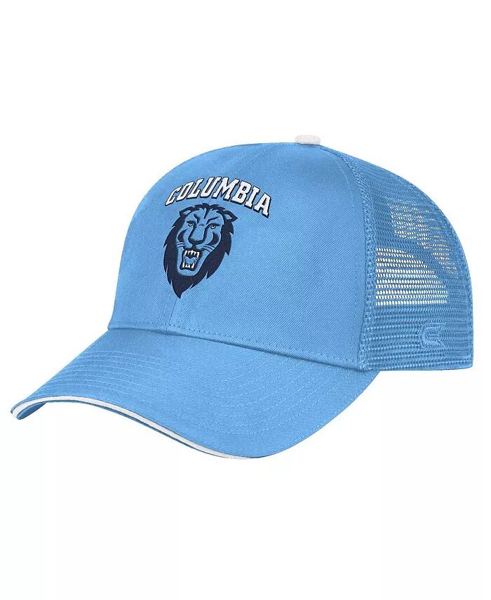 Мужская светло-голубая регулируемая кепка Trucker Primary Team Columbia University Wyatt Colosseum
Мужская светло-голубая регулируемая кепка Trucker Primary Team Columbia University Wyatt Colosseum