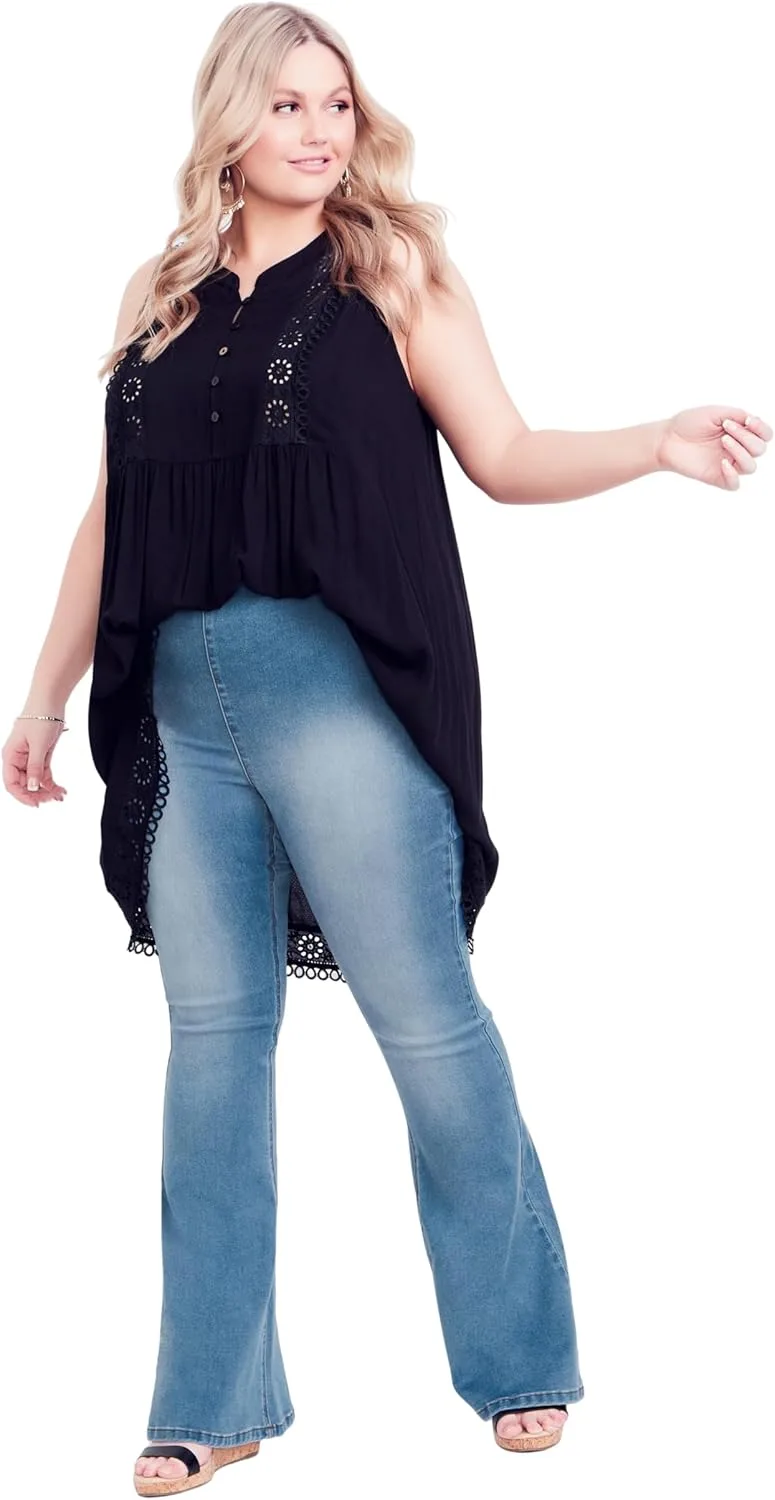 Женские джинсы Avenue Plus Size Shanda с завышенной талией
Женские джинсы Avenue Plus Size Shanda с завышенной талией