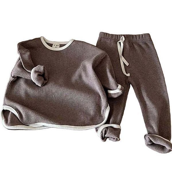 Комплект из вафельной ткани свободного кроя Mykids-Usa, Coffee
Комплект из вафельной ткани свободного кроя Mykids-Usa, Coffee