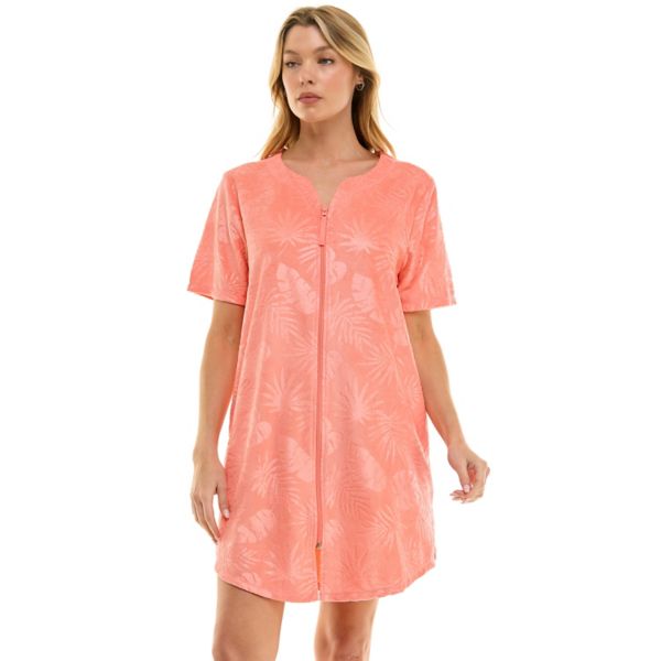 Женский махровый халат на молнии с тиснением медового цвета Croft & Barrow, цвет filli palm leaves dsrt
Женский махровый халат на молнии с тиснением медового цвета Croft & Barrow, цвет filli palm leaves dsrt