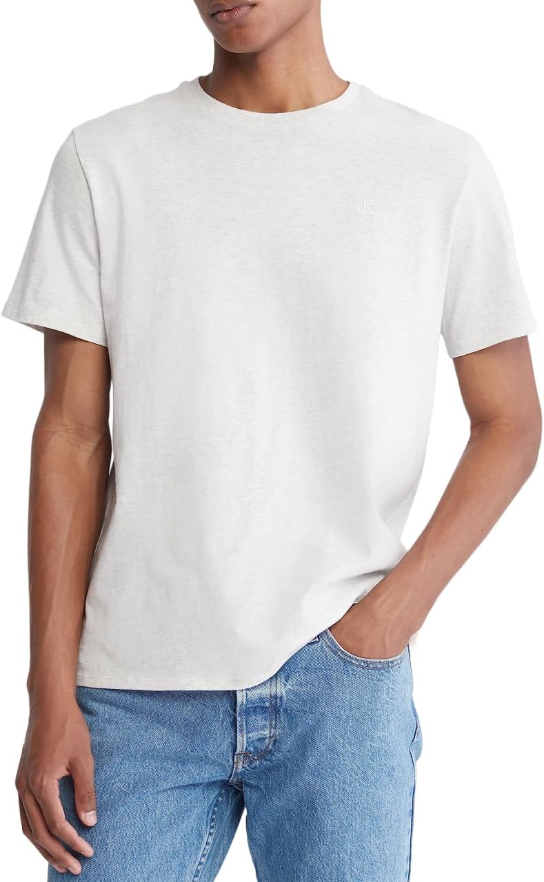 Мужская футболка Calvin Klein из гладкого хлопка с круглым вырезом, Light Grey Heather, Серый, Мужская футболка Calvin Klein из гладкого хлопка с круглым вырезом, Light Grey Heather
Мужская футболка Calvin Klein из гладкого хлопка с круглым вырезом, Light Grey Heather, Серый, Мужская футболка Calvin Klein из гладкого хлопка с круглым вырезом, Light Grey Heather
