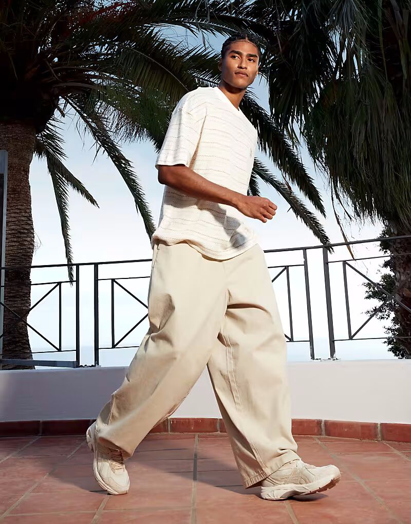 Свободные брюки-галифе ASOS DESIGN с эластичной талией в цвете экрю
Свободные брюки-галифе ASOS DESIGN с эластичной талией в цвете экрю