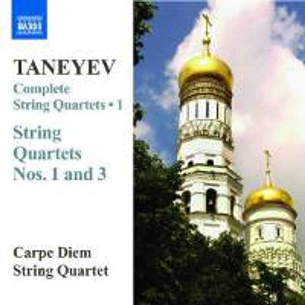 Диск CD Taneyev: String Quartets 1 & 3 (Complete String Quartets Vol. 1) - Sergey Ivanovich Taneyev, Carpe Diem String Quartet
Диск CD Taneyev: String Quartets 1 & 3 (Complete String Quartets Vol. 1) - Sergey Ivanovich Taneyev, Carpe Diem String Quartet