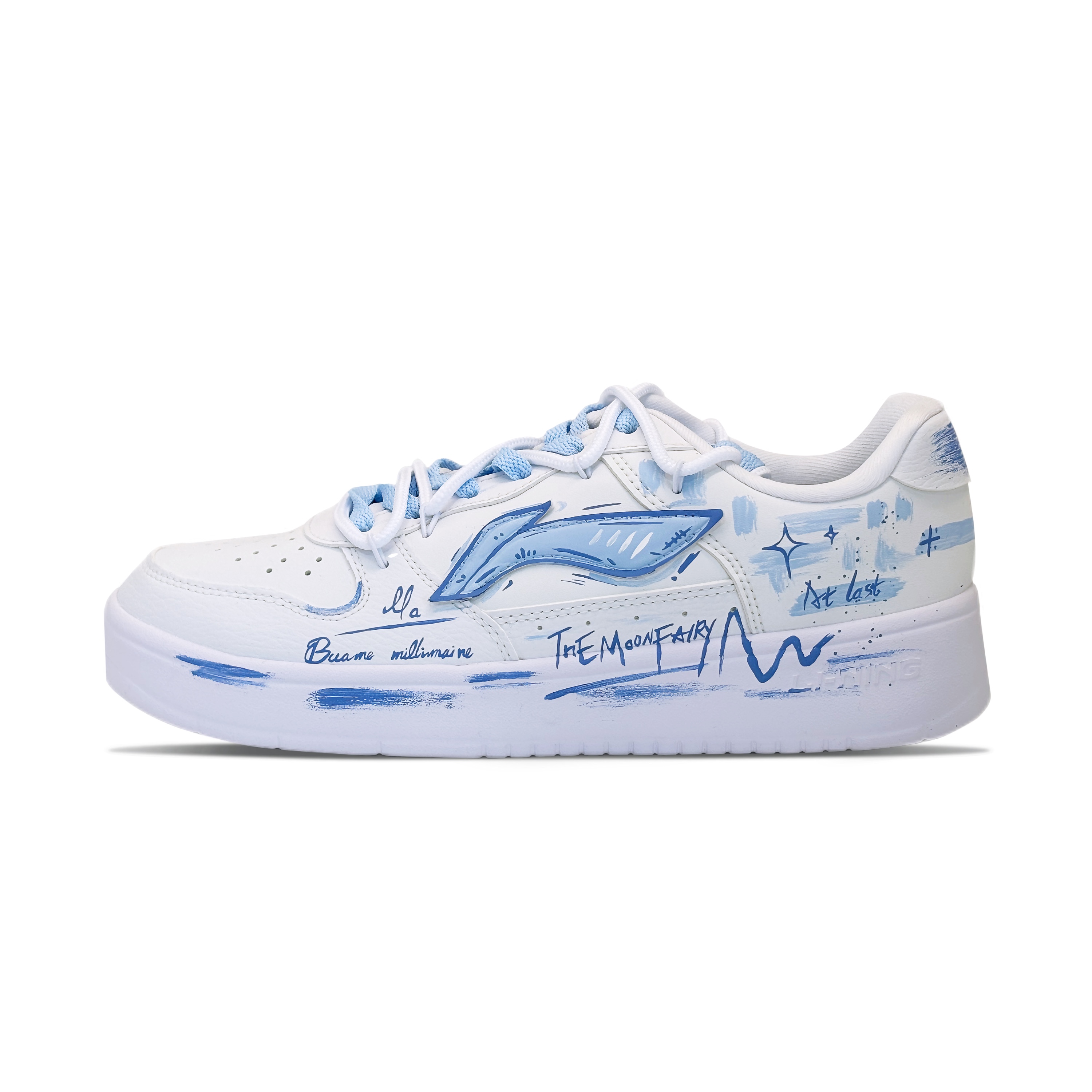 LINING Кроссовки для скейтбординга Pontoon Boats, износостойкие, противоскользящие, низкие, мужские, сине-белые
LINING Кроссовки для скейтбординга Pontoon Boats, износостойкие, противоскользящие, низкие, мужские, сине-белые