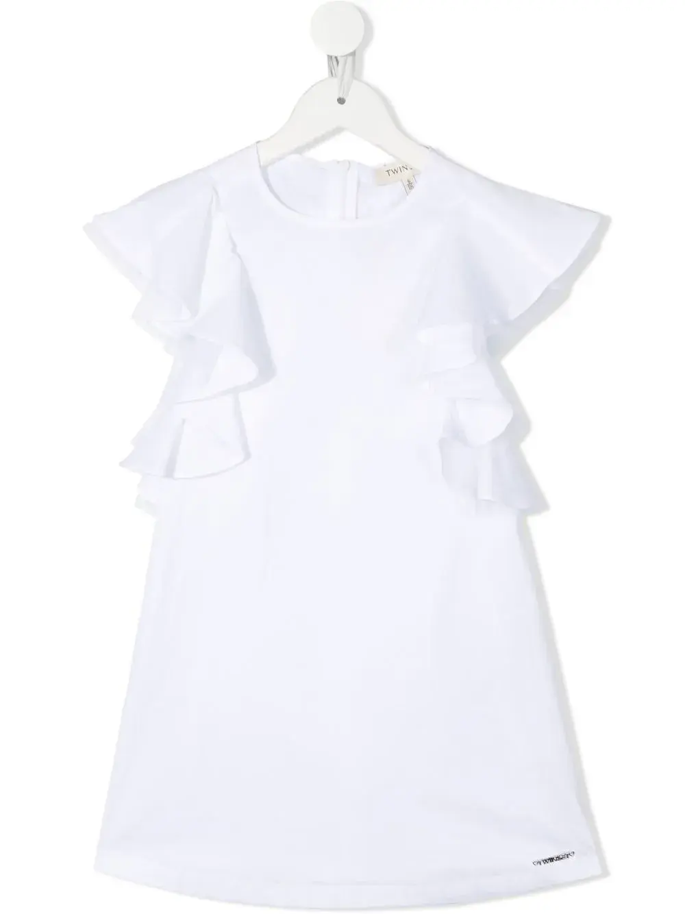 Платье с оборками TWINSET Kids, белый
Платье с оборками TWINSET Kids, белый