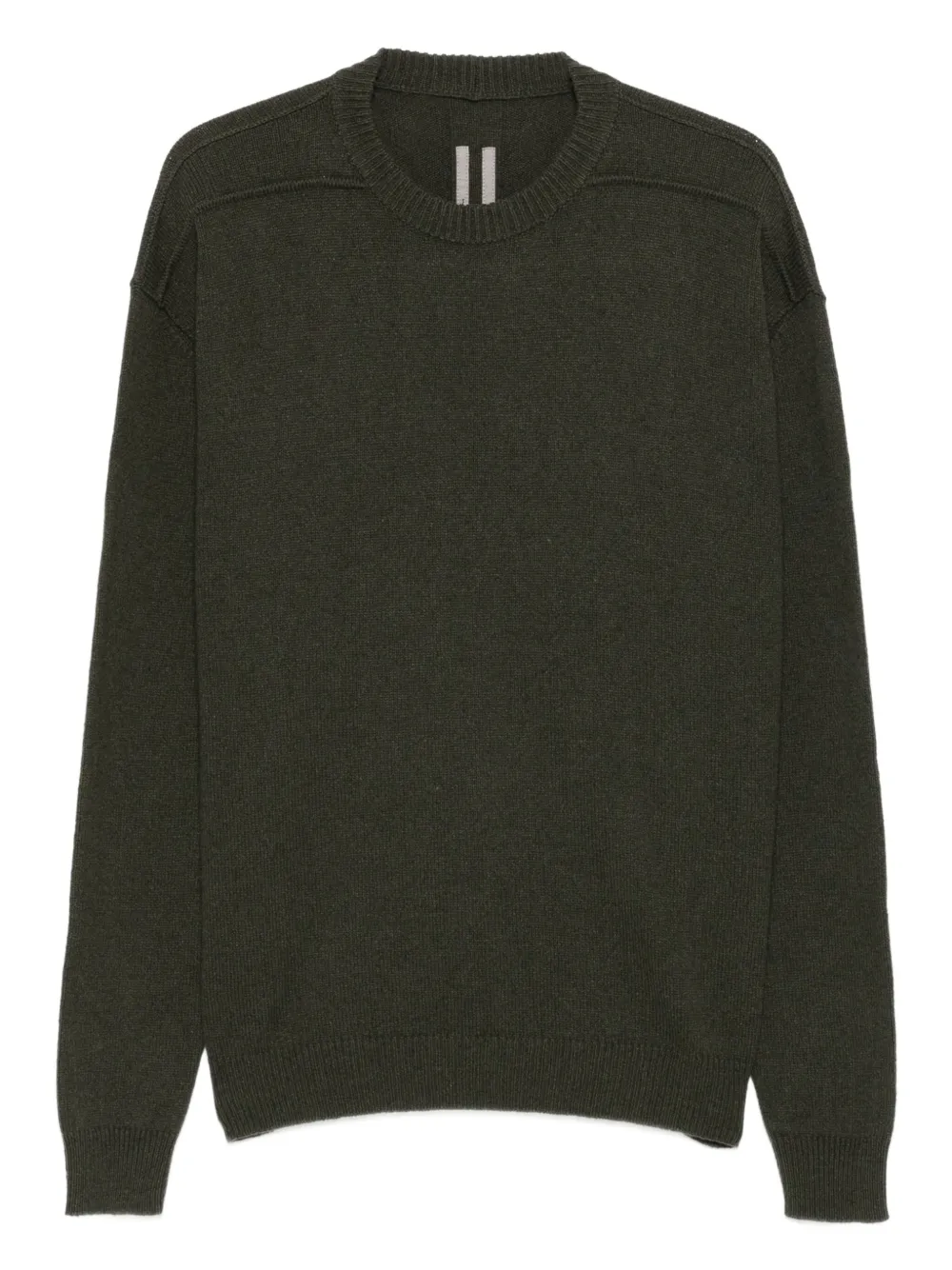 Свитер с круглым вырезом Rick Owens, зеленый
Свитер с круглым вырезом Rick Owens, зеленый