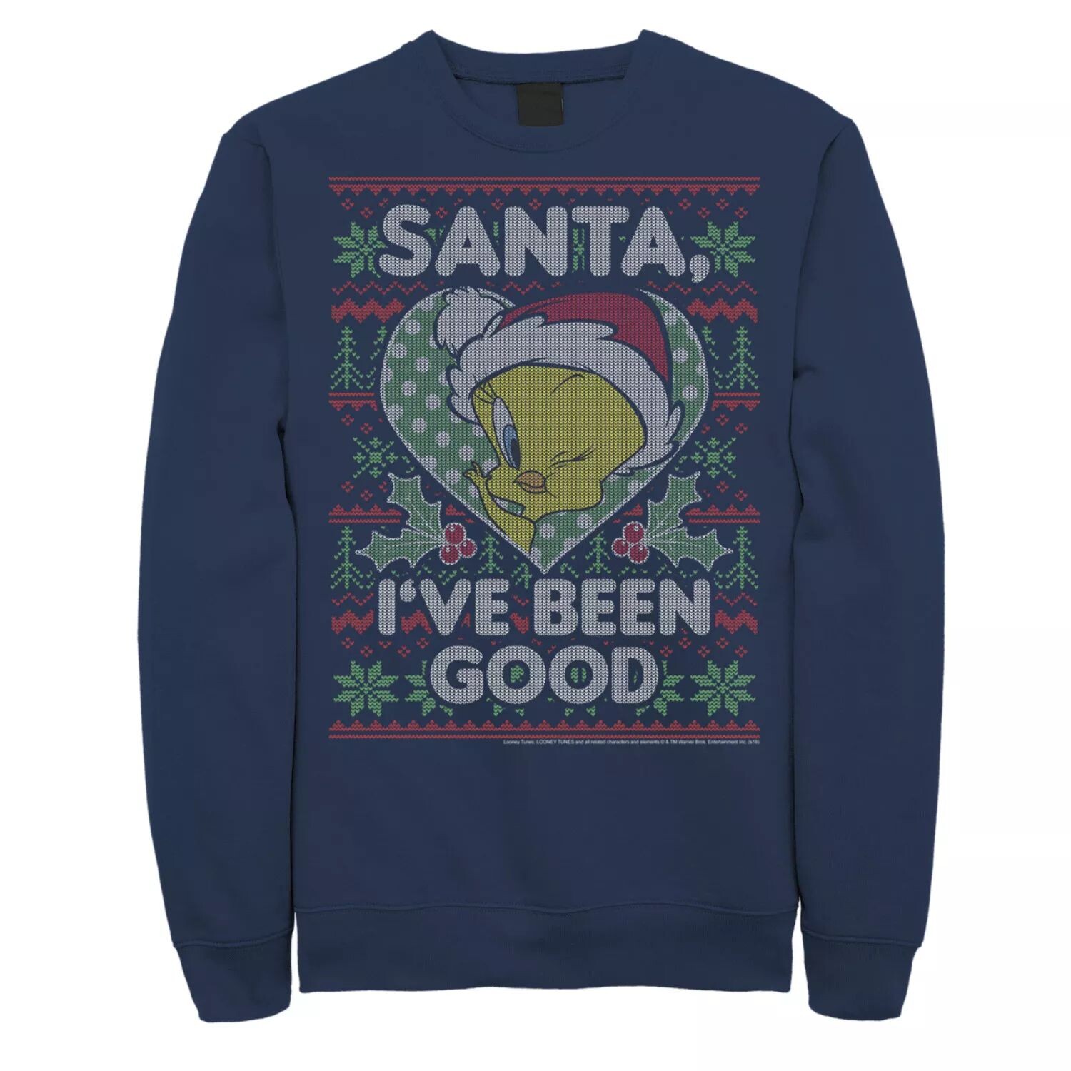 Мужской свитшот Looney Tunes Christmas Tweety Santa I've Been Good Licensed Character
Мужской свитшот Looney Tunes Christmas Tweety Santa I've Been Good Licensed Character