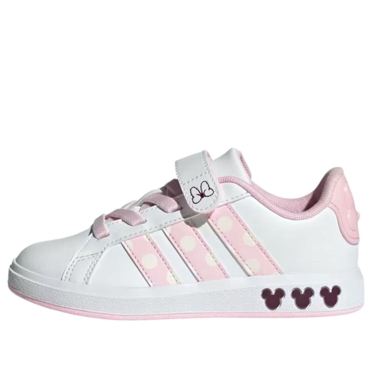 Кроссовки (GS) adidas x Disney Minnie Mouse Grand Court 'Cloud White Clear Pink'
Кроссовки (GS) adidas x Disney Minnie Mouse Grand Court 'Cloud White Clear Pink'