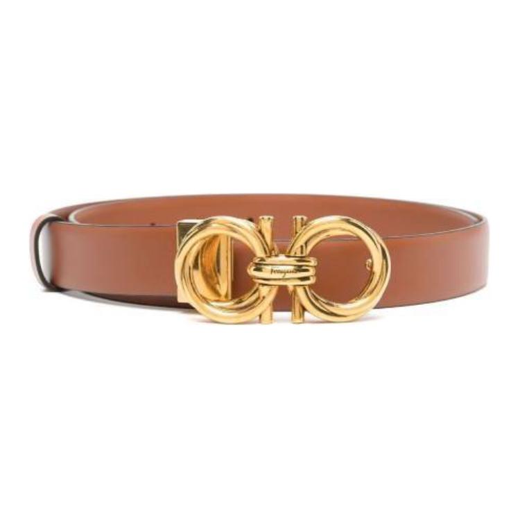 Ferragamo Кожаный ремень с пряжкой-логотипом женский коричневый шириной 2.5 см, Brown
Ferragamo Кожаный ремень с пряжкой-логотипом женский коричневый шириной 2.5 см, Brown