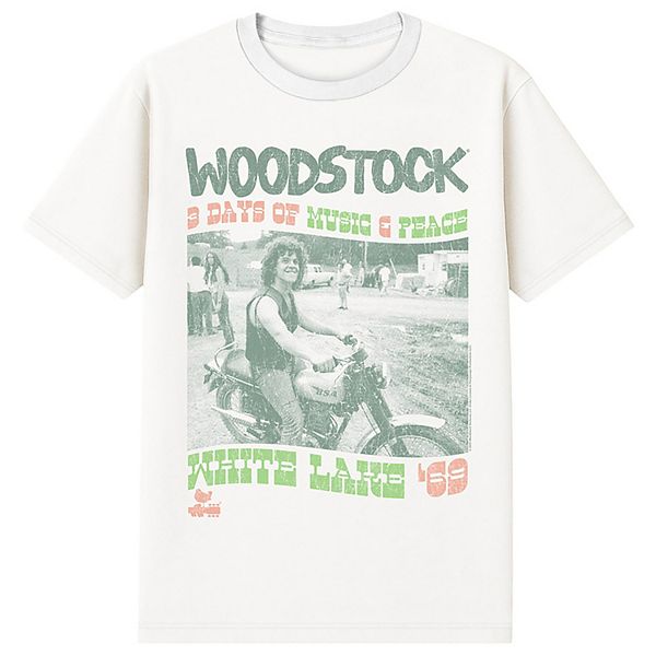 Мужская футболка с принтом Woodstock White Lake '69 Licensed Character
Мужская футболка с принтом Woodstock White Lake '69 Licensed Character