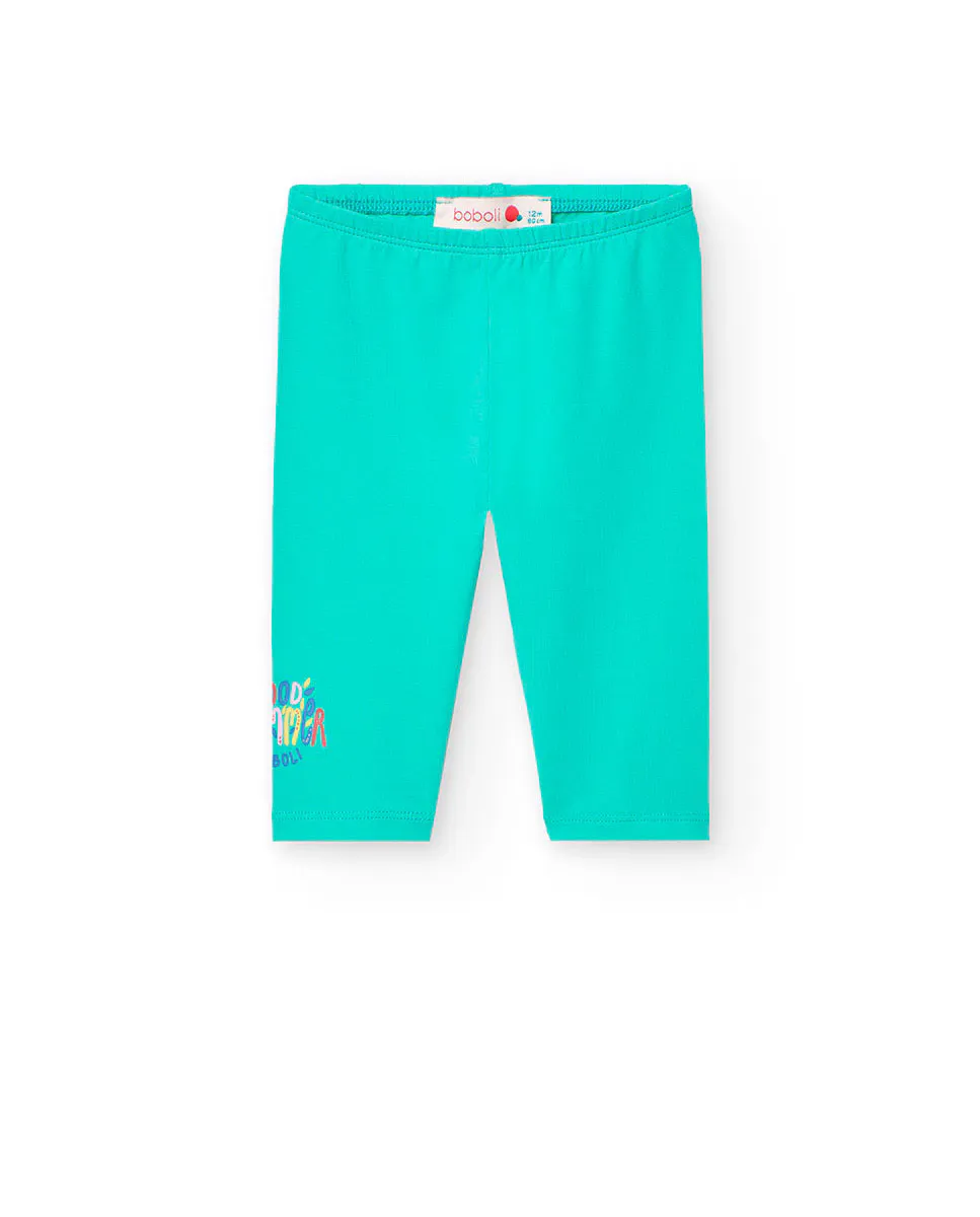 Пиратские леггинсы для девочки с деталями на ноге Boboli, бирюзовый
Пиратские леггинсы для девочки с деталями на ноге Boboli, бирюзовый