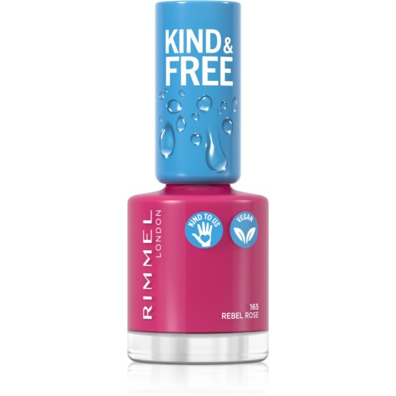 Лак для ногтей Rimmel Kind & Free оттенок 165 Rebel Rose 8 мл
Лак для ногтей Rimmel Kind & Free оттенок 165 Rebel Rose 8 мл