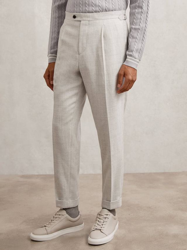 Брюки Flush Tapered из шерстяной смеси Reiss, Soft Grey
Брюки Flush Tapered из шерстяной смеси Reiss, Soft Grey