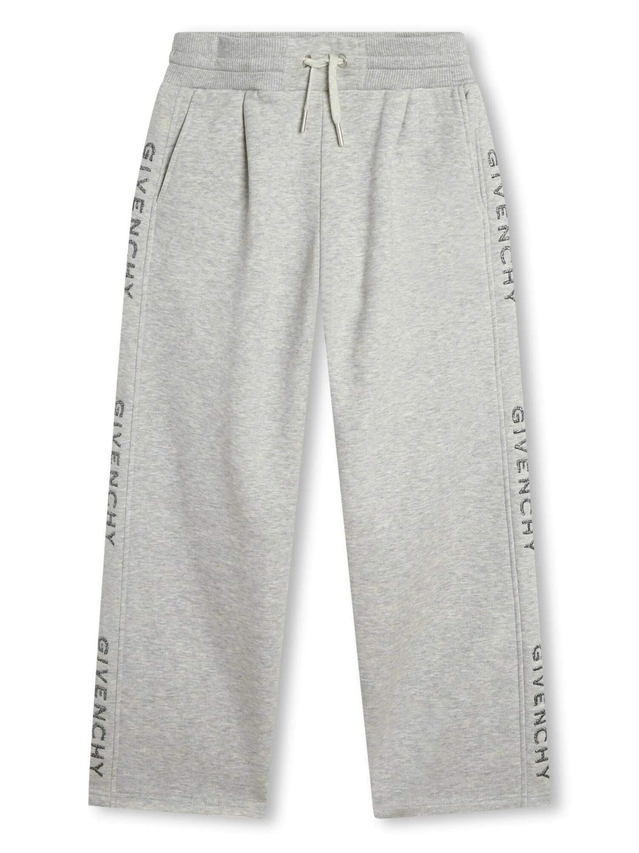 Брюки с кулиской и логотипом Givenchy Kids, серый
Брюки с кулиской и логотипом Givenchy Kids, серый