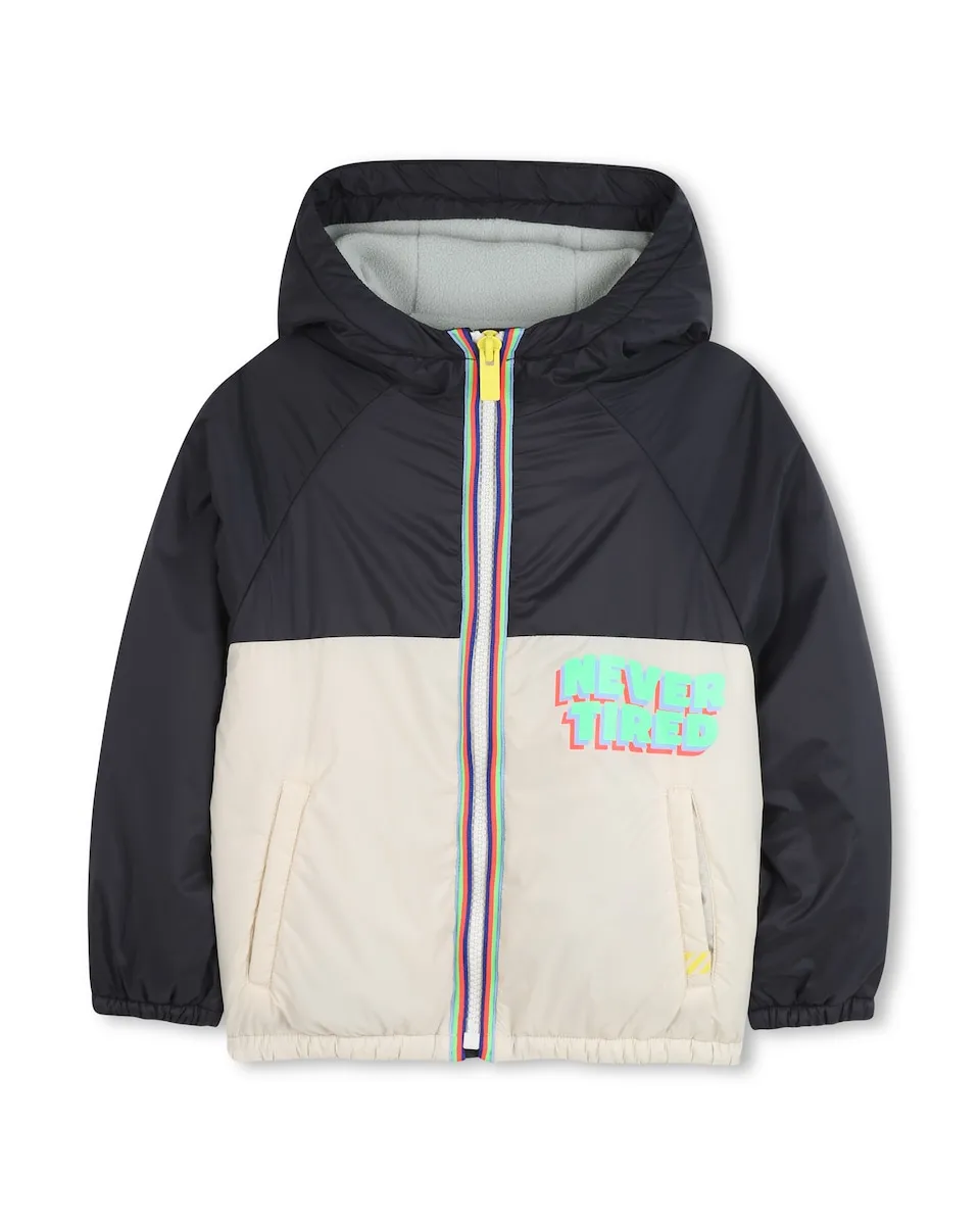 Двухцветная детская ветровка с капюшоном Billieblush, темно-синий
Двухцветная детская ветровка с капюшоном Billieblush, темно-синий