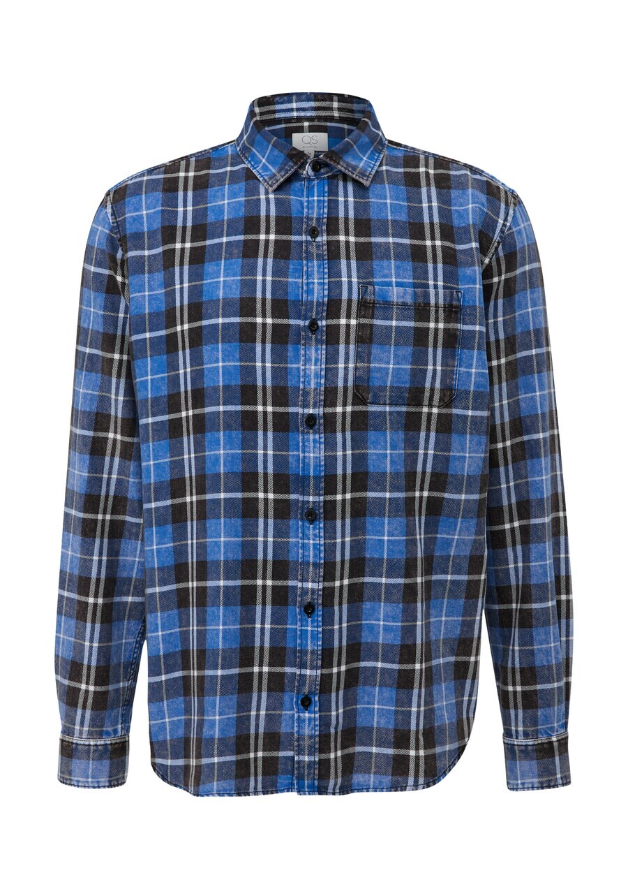 Рубашка на пуговицах стандартного кроя Qs, светло-синий
Рубашка на пуговицах стандартного кроя Qs, светло-синий