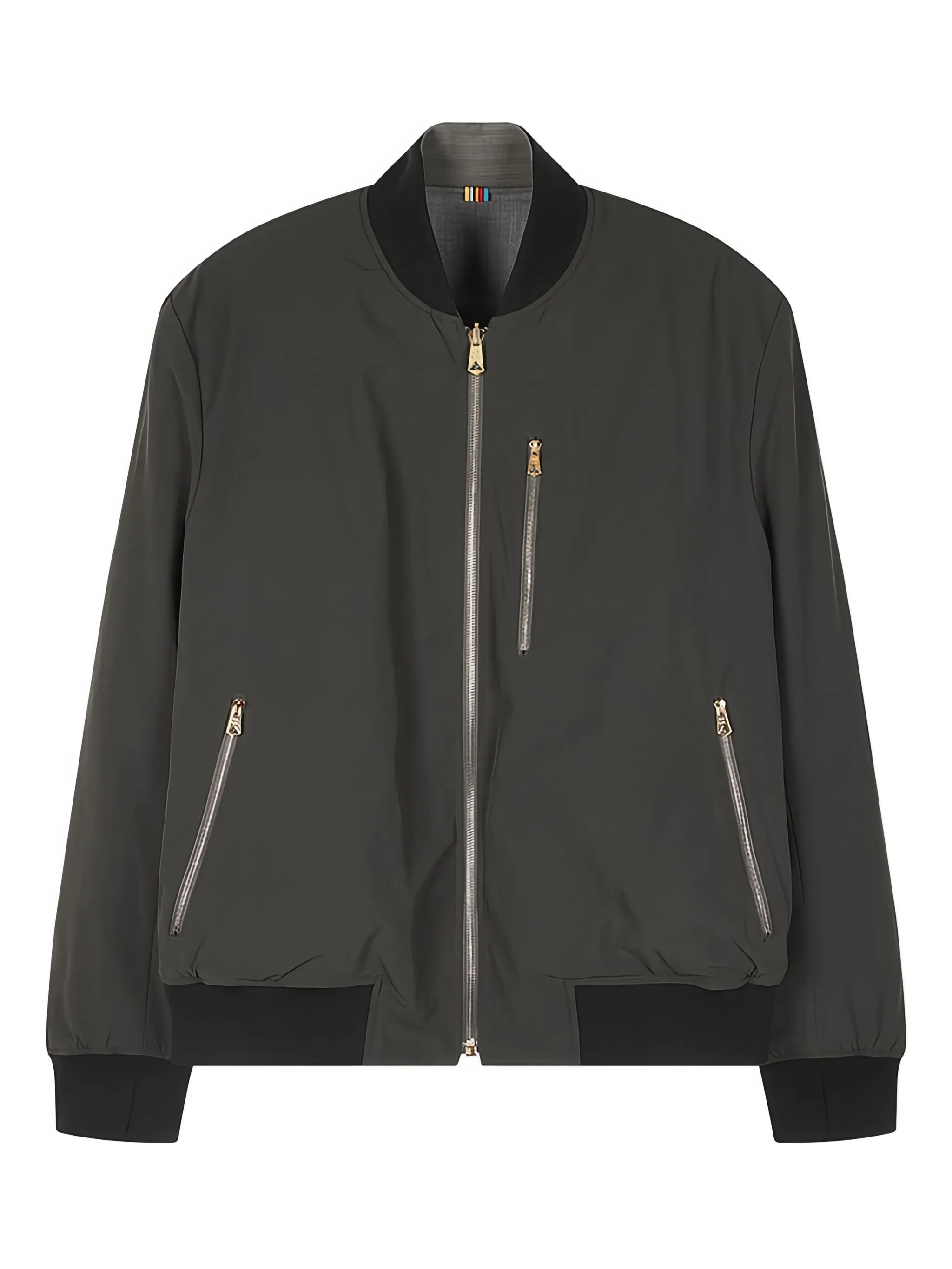 Двусторонний бомбер на молнии Paul Smith, серый
Двусторонний бомбер на молнии Paul Smith, серый