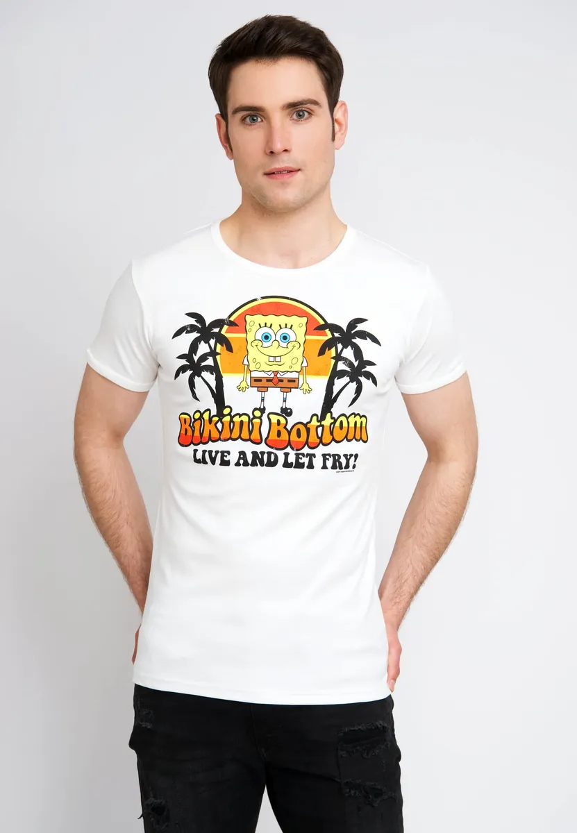 Футболка Logoshirt "Губка Боб - Бикини Боттом" с забавным принтом Губки Боба, цвет Bunt
Футболка Logoshirt "Губка Боб - Бикини Боттом" с забавным принтом Губки Боба, цвет Bunt