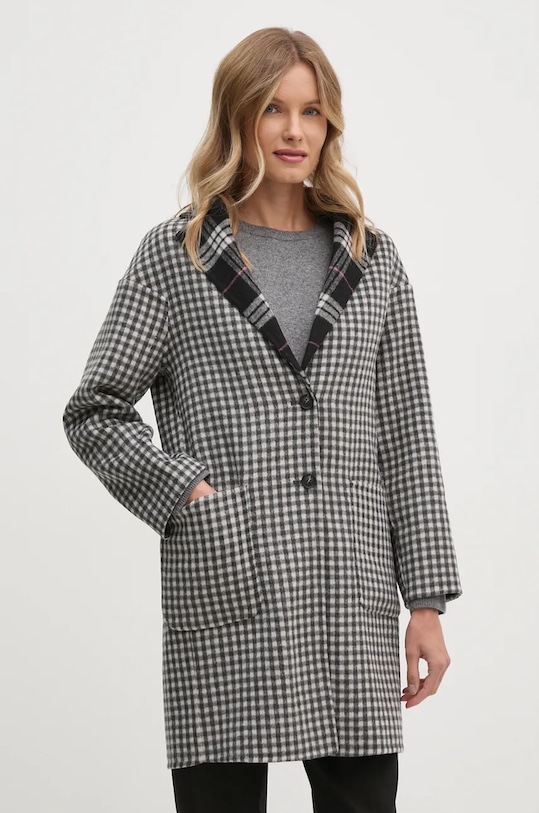 Шерстяное пальто United Colors Of Benetton, серый
Шерстяное пальто United Colors Of Benetton, серый