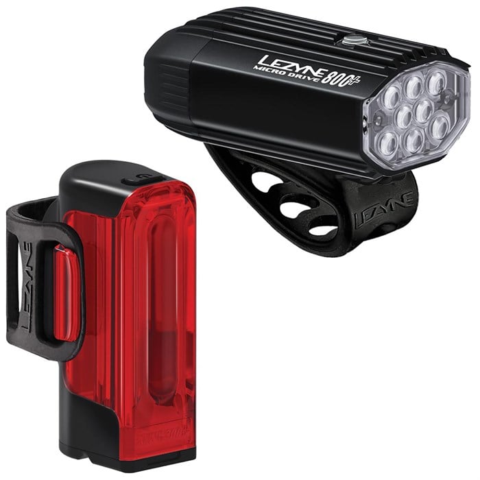Комплект велосипедных фонарей Micro Drive 800+ / Strip Drive 300+ Lezyne, Satin Black/Black
Комплект велосипедных фонарей Micro Drive 800+ / Strip Drive 300+ Lezyne, Satin Black/Black