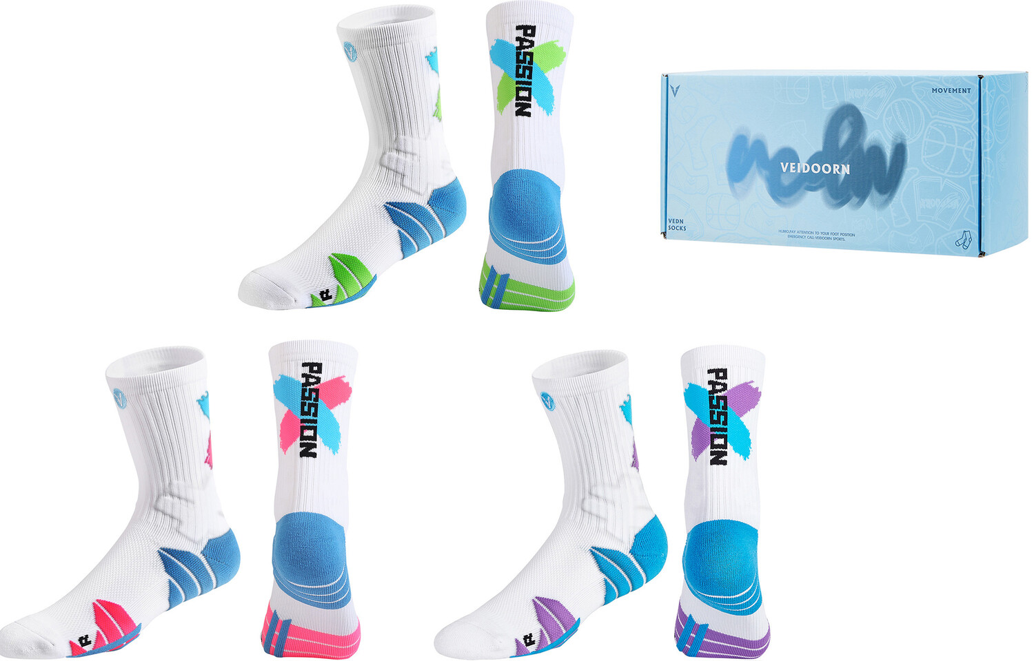 Гольфы унисекс Veidoorn
Гольфы унисекс Veidoorn