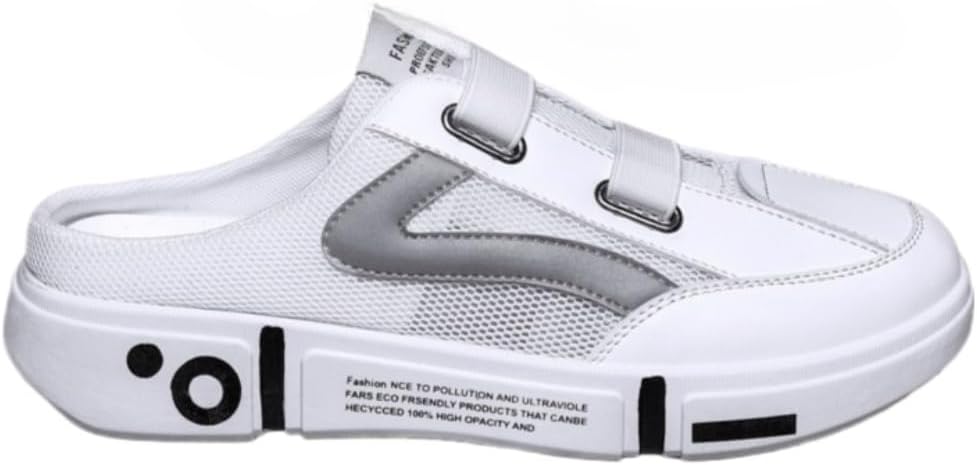 Мужские кроссовки Mule без задника с широкой платформой для тенниса и ракеточных видов спорта, удобные тапочки на каждый день, дышащая сетка Geerta, белый
Мужские кроссовки Mule без задника с широкой платформой для тенниса и ракеточных видов спорта, удобные тапочки на каждый день, дышащая сетка Geerta, белый