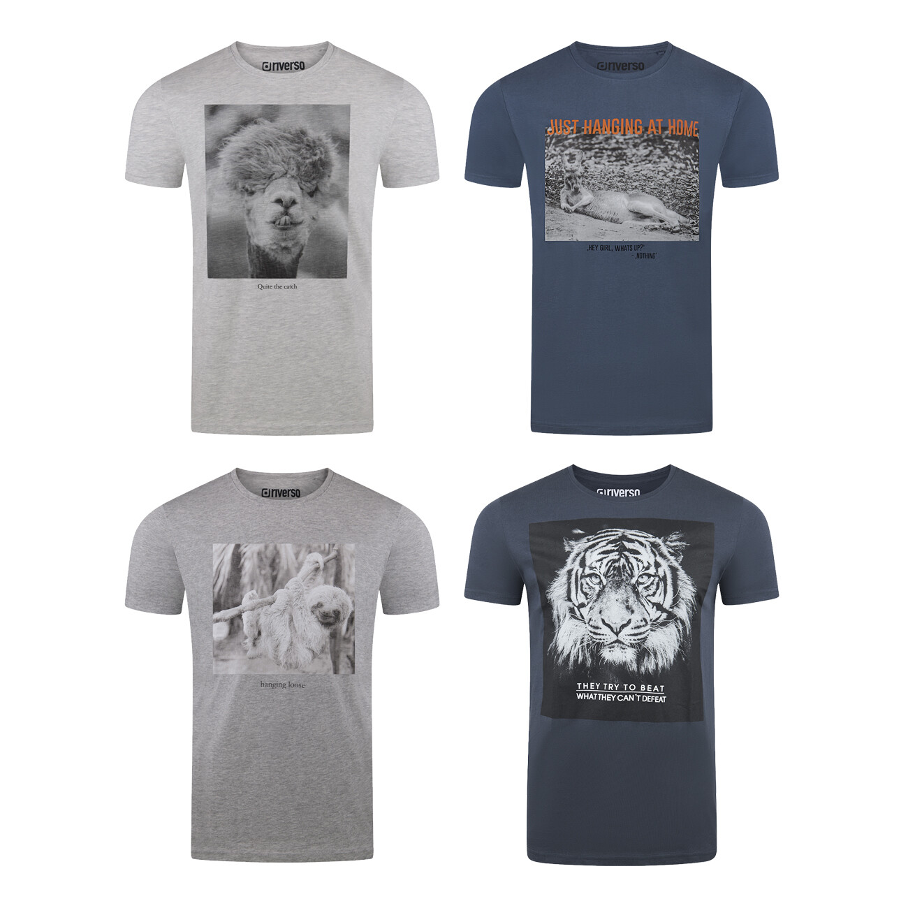 Футболка riverso RIVCharly 4er Pack, разноцветный
Футболка riverso RIVCharly 4er Pack, разноцветный