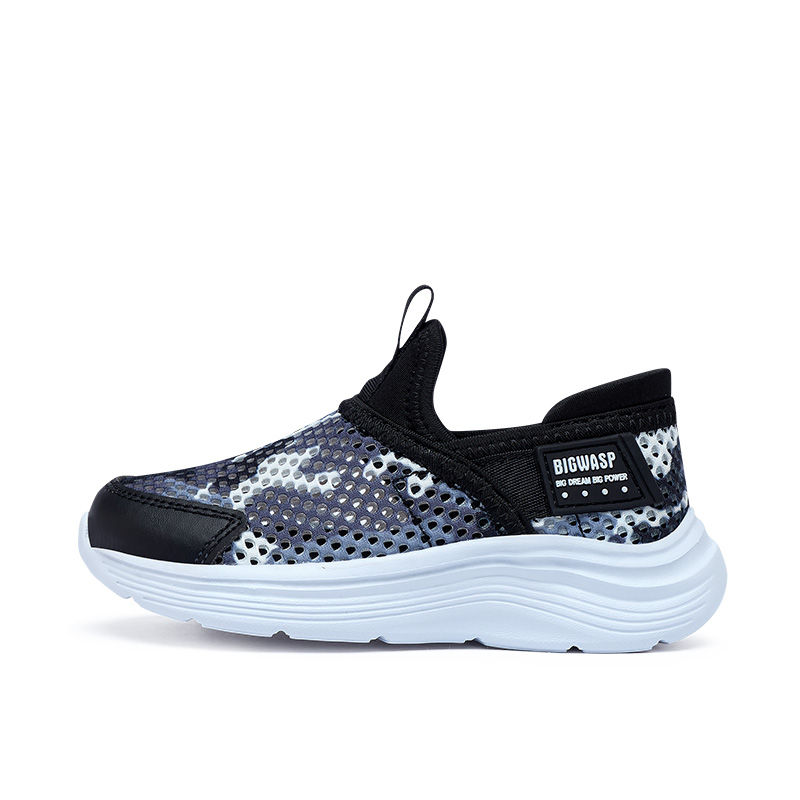 Slip Resistant, Abrasion Resistant, Breathable Low Top Kids Lifestyle Shoes Kids' BIG WASP, черный серый summer single network
Slip Resistant, Abrasion Resistant, Breathable Low Top Kids Lifestyle Shoes Kids' BIG WASP, черный серый summer single network