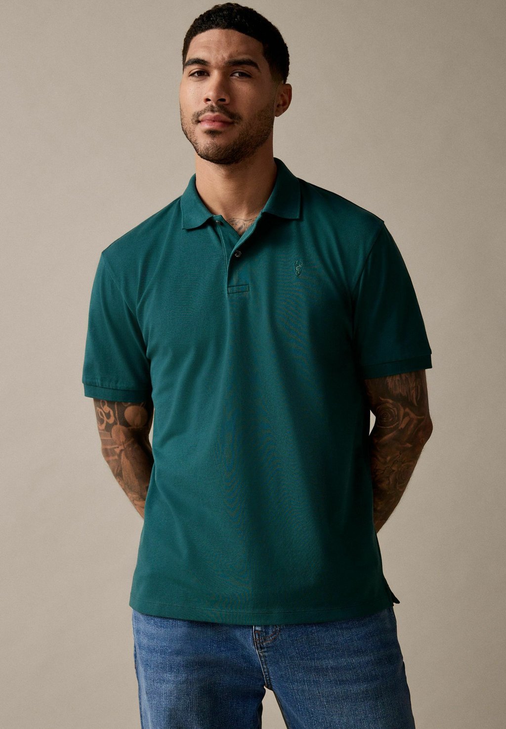 Рубашка поло Next, зеленый
Рубашка поло Next, зеленый