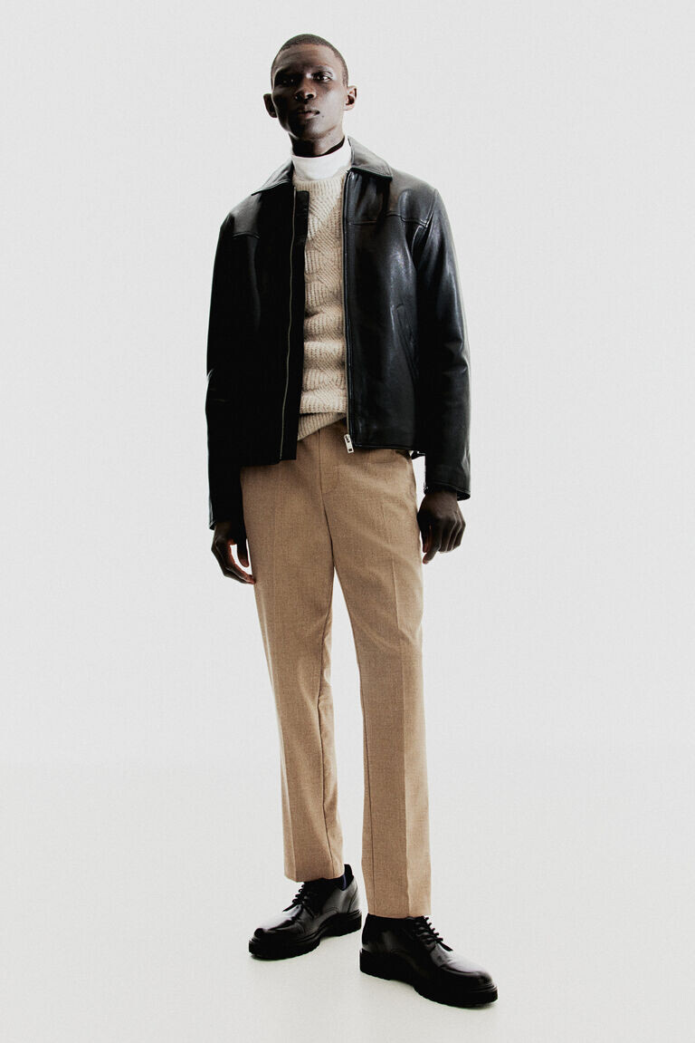 Облегающие джоггеры H&M, бежевый
Облегающие джоггеры H&M, бежевый