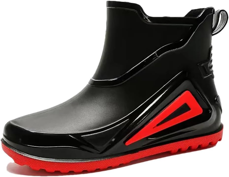 Мужские рыбацкие ботинки Wjnvfioo для активного отдыха, нескользящие, легкие походные ботинки, дождевые сапоги Shaxi, прочные водонепроницаемые резиновые ботинки, черный/красный
Мужские рыбацкие ботинки Wjnvfioo для активного отдыха, нескользящие, легкие походные ботинки, дождевые сапоги Shaxi, прочные водонепроницаемые резиновые ботинки, черный/красный