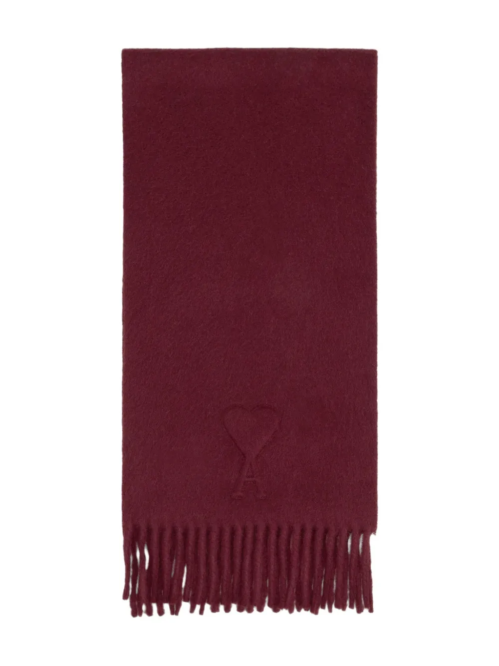 Шерстяной шарф с монограммой Ami de Coeur AMI Paris, красный
Шерстяной шарф с монограммой Ami de Coeur AMI Paris, красный