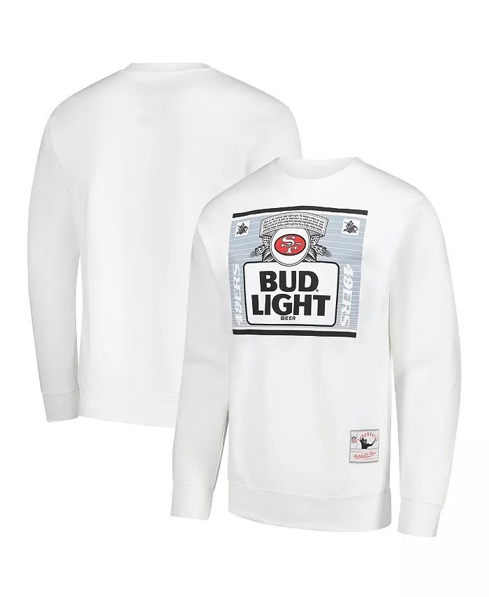Мужская толстовка с капюшоном Bud Light White San Francisco 49ers The Crest Mitchell & Ness
Мужская толстовка с капюшоном Bud Light White San Francisco 49ers The Crest Mitchell & Ness